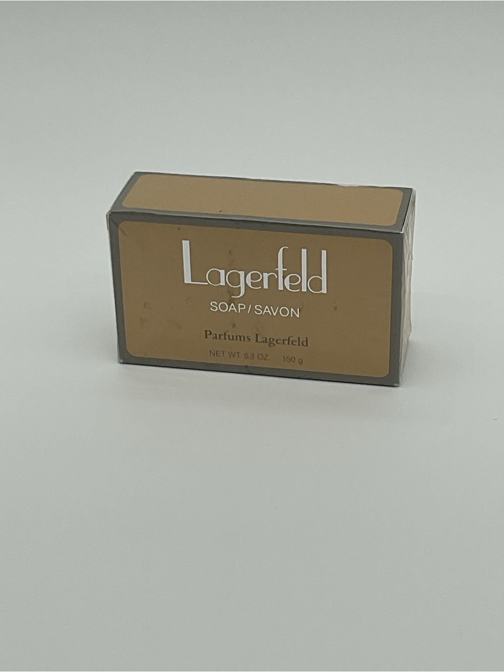 New Old Stock Lagerfeld Men's Soap Bar 5.3 oz.